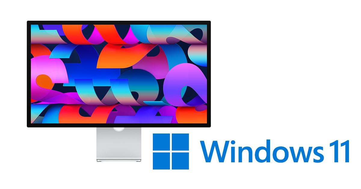 Yes Windows users can use Apple's new Studio Display—mostly